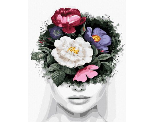 Blooming youth 40x50 cm paint by numbers