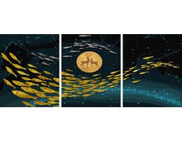 Golden Moon 50x120cm