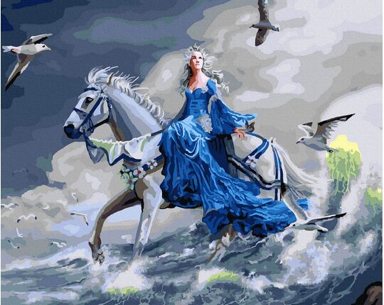 Queen of the seas 40x50 cm paint by numbers