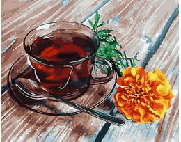 Spring tea 40x50 cm