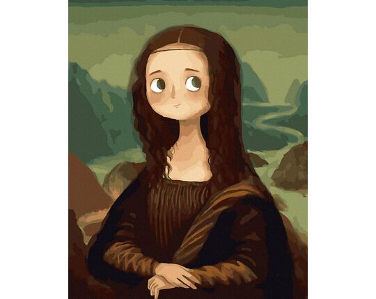 Mona Lisa from a fairy tale 40x50 cm paint by numbers