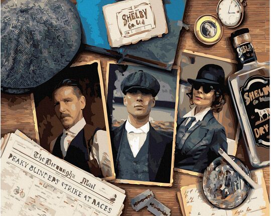 Real Gangster 40x50cm paint by numbers