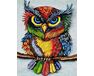 Colorful Owl diamond painting