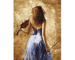 Violinist 40cm*50cm (no frame)
