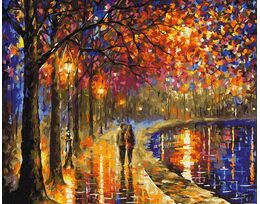 Walk in the evening 40cm*50cm (no frame)