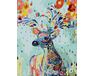 A floral deer 40cm*50cm (no frame) paint by numbers