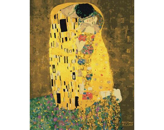 Kiss (Gustav Klimt) 40cm*50cm (no frame) paint by numbers