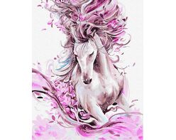 Fairy-tale horse 40cm*50cm (no frame)