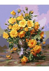 Yellow roses 40cm*50cm (no frame)