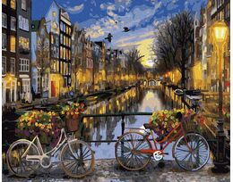 Night Amsterdam 40cm*50cm (no frame)