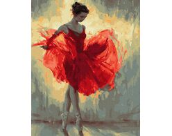 Thrilling lightness of dance 40cm*50cm (no frame)