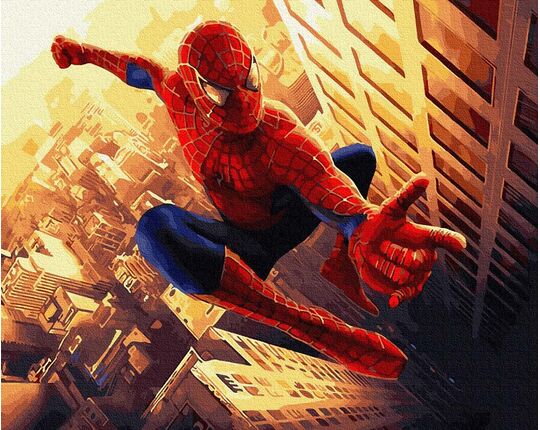 Spiderman 40cm*50cm (no frame) paint by numbers