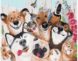 Funny company 40cm*50cm (no frame)