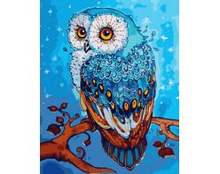 A fabulous owl 40cm*50cm (no frame)