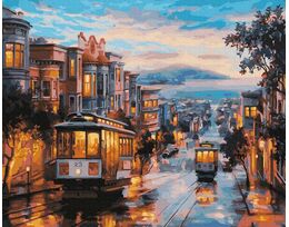 San Francisco streets 40cm*50cm (no frame)