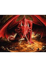 Red dragon 40cm*50cm (no frame)