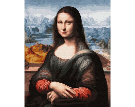 Mona Lisa. Leonardo da Vinci 40cm*50cm (no frame) paint by numbers