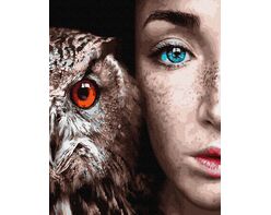 The look of beautiful eyes 40cm*50cm (no frame)
