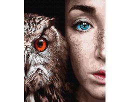 The look of beautiful eyes 40cm*50cm (no frame)