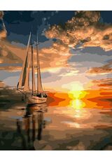 Sailing towards the sun 40cm*50cm (no frame)