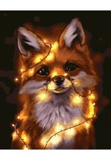 A cute little fox 40cm*50cm (no frame)