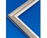 Picture frame with passe-partout for 40x50cm canvas white gold 7802 picture frames
