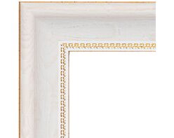 Picture frame for 40x50cm canvas bleached oak with gold 7758