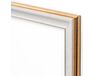 Picture frame for 40x50cm canvas bleached oak with gold 7758 picture frames