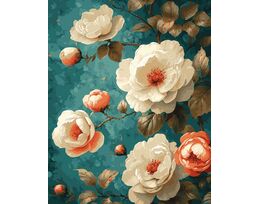 Symphony of flowers 40x50 cm