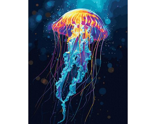 Jellyfish 40x50 cm paint by numbers