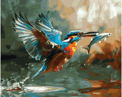 Water Hunt 40x50 cm