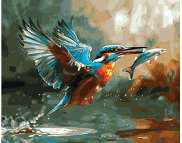 Water Hunt 40x50 cm