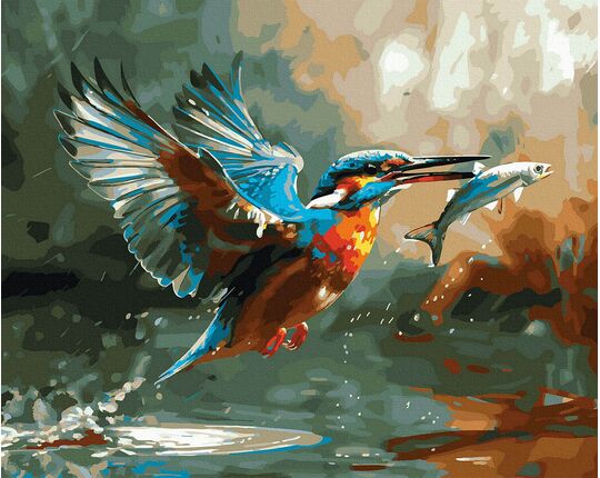 Water Hunt 40x50 cm paint by numbers