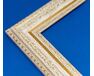 Picture frame for 40x50cm canvas bleached oak with gold 8991 picture frames
