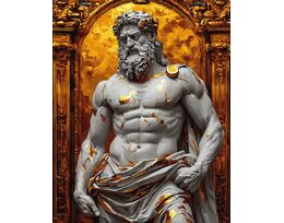 Lord of Lightning 40x50 cm