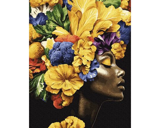 In the Arms of Golden Light 40x50 cm paint by numbers