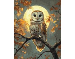 Golden Eye of the Night 40x50 cm