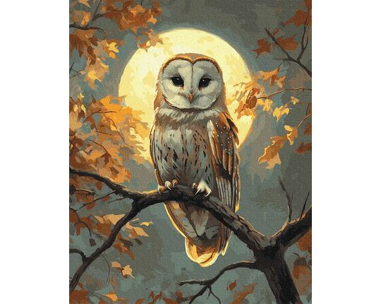 Golden Eye of the Night 40x50 cm paint by numbers