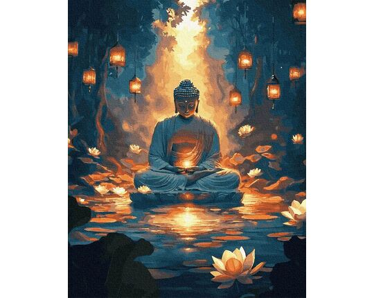 In the Circle of Harmony 40x50 cm paint by numbers