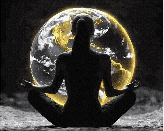 Strength of the Earth in Hands 40x50 cm paint by numbers