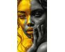 Golden Mist of Her Gaze 40x70 cm paint by numbers