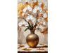 Orchids in Gold 40x70 cm paint by numbers
