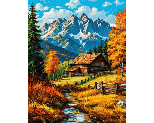 Among Auburn Hills 40x50 cm paint by numbers