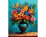 Paradise Bouquet in a Porcelain Dream 40x50 cm paint by numbers