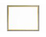 Picture frame for 40x50cm canvas light aged wood with gold 2004 picture frames