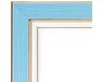 Picture frame for 40x50cm canvas Light blue wood with gold 2011 picture frames