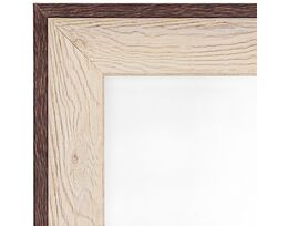 Picture frame for 40x50cm canvas coffee with milk 2028