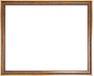 Picture frame for 40x50cm canvas walnut with gold 2042 picture frames