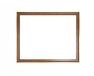 Picture frame for 40x50cm canvas walnut with gold 2042 picture frames