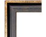 Picture frame for 40x50cm canvas aged dark wood with gold 2059 picture frames